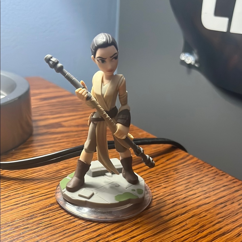 Rey from Star Wars. Disney infinity 3.0. In perfect condition.